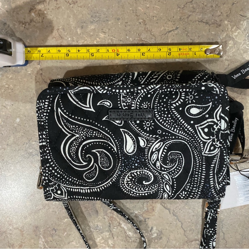 Vera Bradley RFID 3-in-1 Crossbody Stellar Paisley NWT